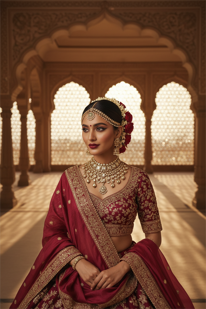 Indian Bridal Jewelry Editorial